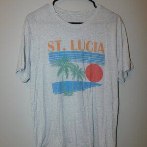 ST LUCIA t shirt - Caribbean Island vacation - tourist destination souvenir